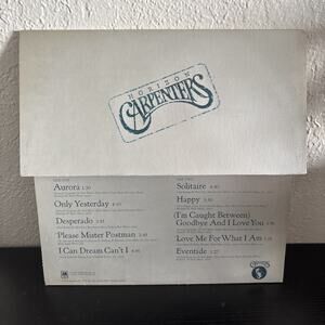 Carpenters Horizon LP Vinyl Album Record Rock Pop SP-4530